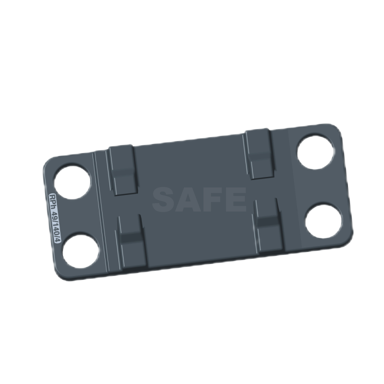 RPH 49/140/4 Rail Tie Plate