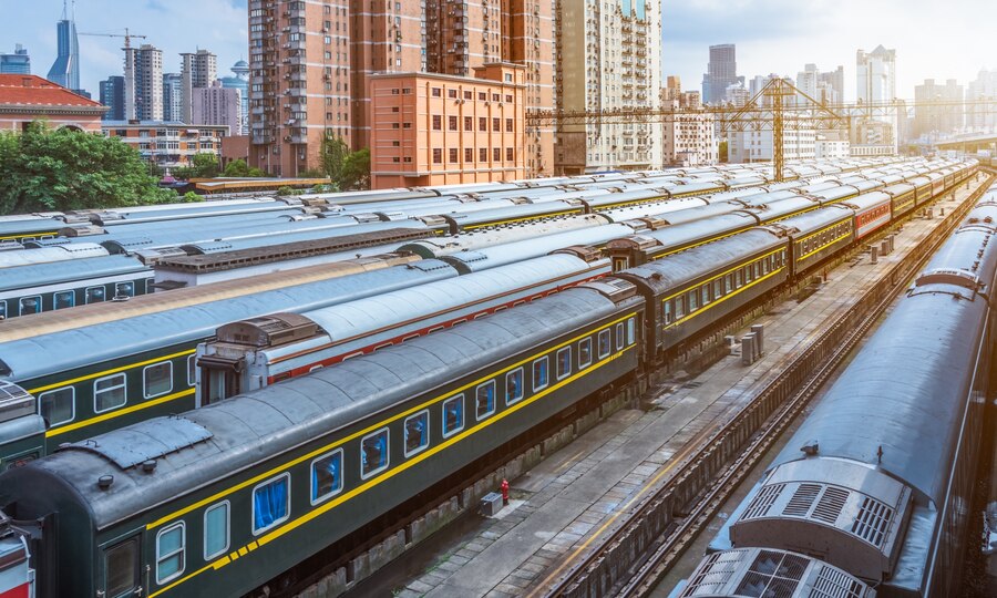 trains railroad station